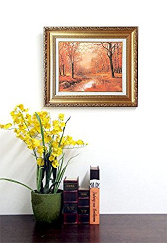 複製名画】Robert Wood 10月の朝 ロバート・ウッド 絵画 模写 複製名画