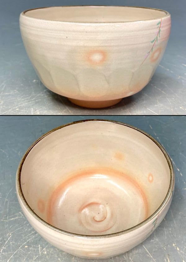 抹茶茶碗、色絵雛人形、橋本紫雲作、2番 抹茶茶碗、色絵雛人形、橋本