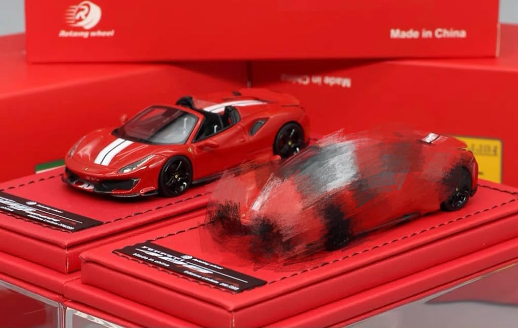 Rotating wheel 1/64 フェラーリ 488ピスタ ピロティ Rotating wheel 1