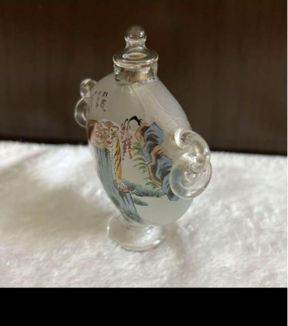 Amazon.co.jp: アンティーク 鼻煙壺 びえんこ 中国伝統工芸 内絵