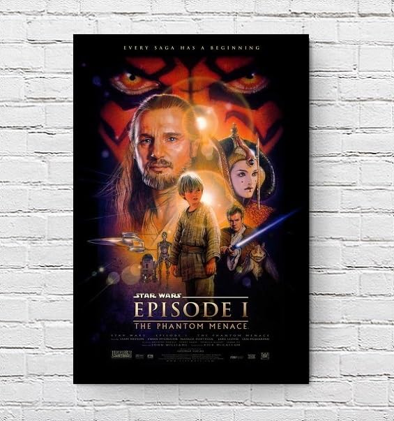Amazon.co.jp: 映画ポスター スターウォーズ エピソード1 ファントム