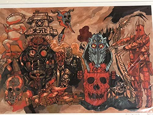 ドロヘドロ 複製原画 林田球 ドロヘドロ原画展 Amazon.co.jp