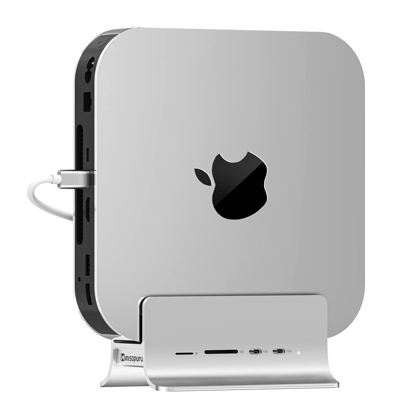 Amazon.co.jp: Minisopuru USB Cハブ Mac Mini用、mac mini ドッキング