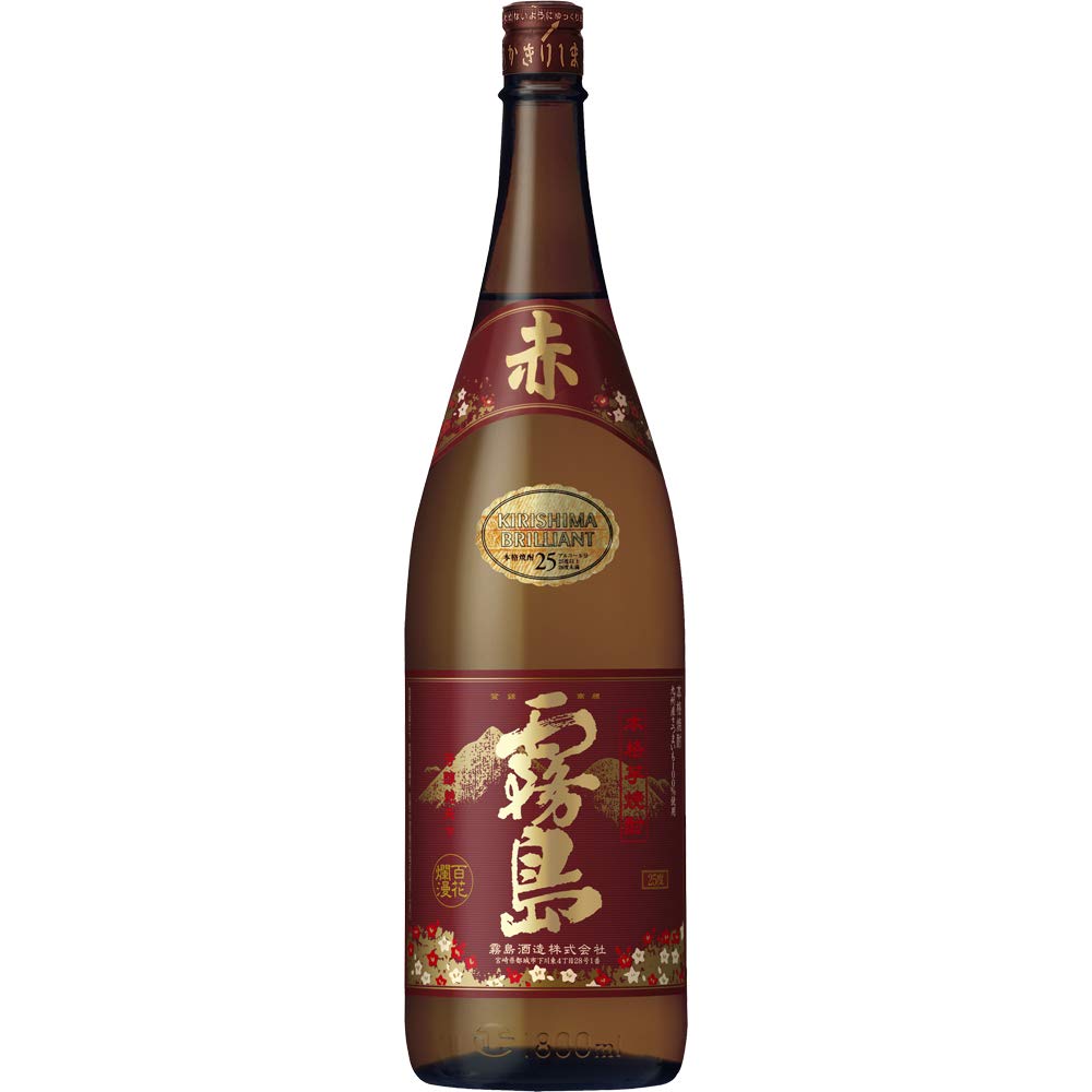 Amazon.co.jp: 霧島酒造 赤霧島 25度 [ 焼酎 宮崎県 1800ml ] : 食品