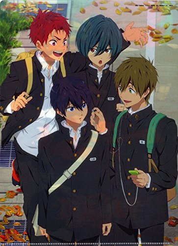 最安値】Free! 両面コースター 郁弥 遙 真琴 旭 最安値】Free! 両面