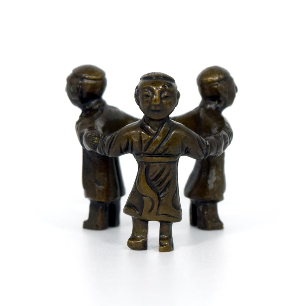 Amazon｜茶道具 蓋置 三人形 (みつにんぎょう) 唐子三つ人形 七種蓋置