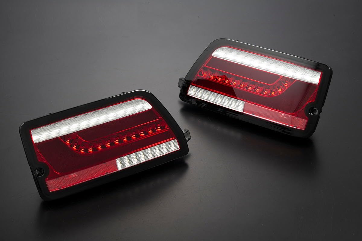 toraji117！ アトレーS700V 角型テールライト 赤/クリア toraji117