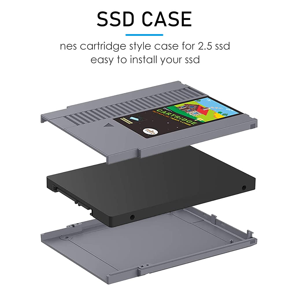 Amazon.com: GeeekPi RETROFLAG NESPi 4 Case, with SSD CASE,USB-C
