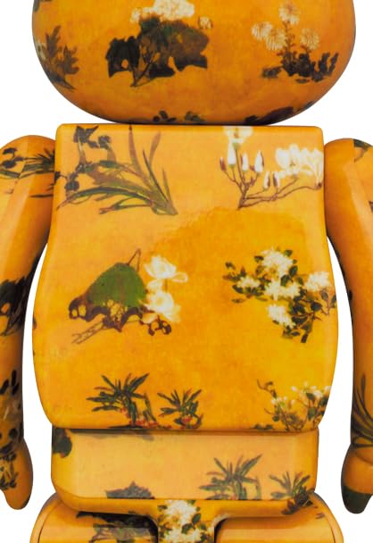 Amazon.co.jp: ベアブリック BE@RBRICK 伊藤若冲「百花図」 100