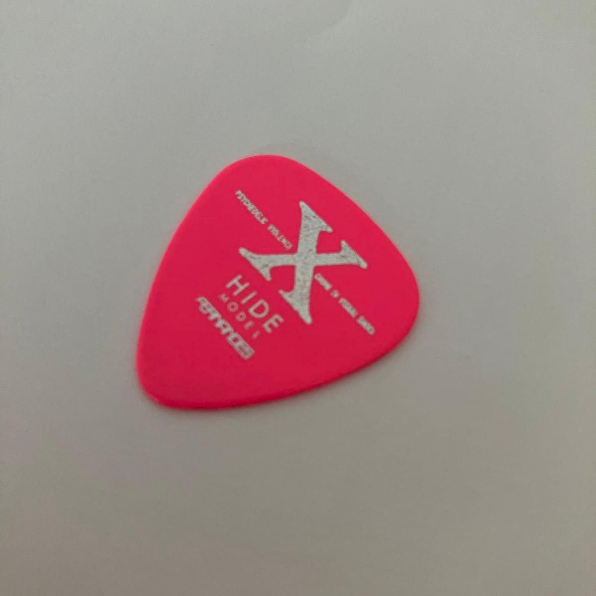 x Japan hide Jealousy サインプリントピック ギターピック x Japan