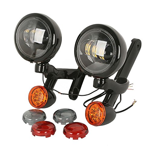 今日だけ値下げハーレーツーリングモデル用ウインカー＆フォグランプ