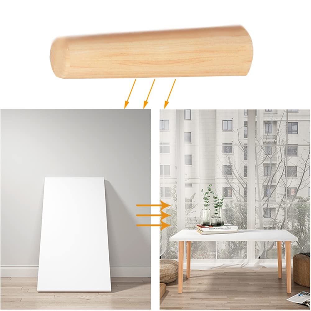 パジョーとして ②木製テーブル の脚 木製 I型 テーブル脚 | 金物