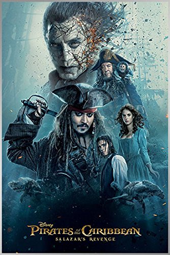 パイレーツ・オブ・カリビアン 映画PR用非売品特大ポスター（縦幅90