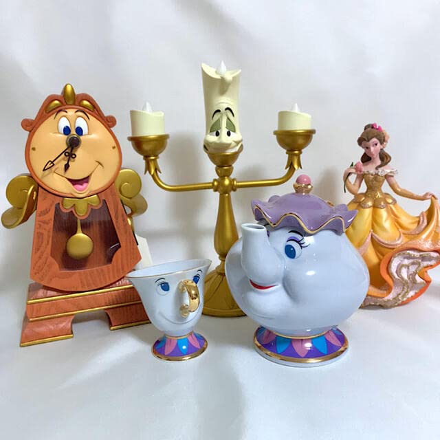 Disney 美女と野獣 ルミエールと、コグスワース ベスト ルミエール