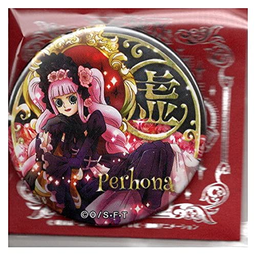 ペローナ ワンピース ドラゴンボール ドでか缶バッジ ストロング9