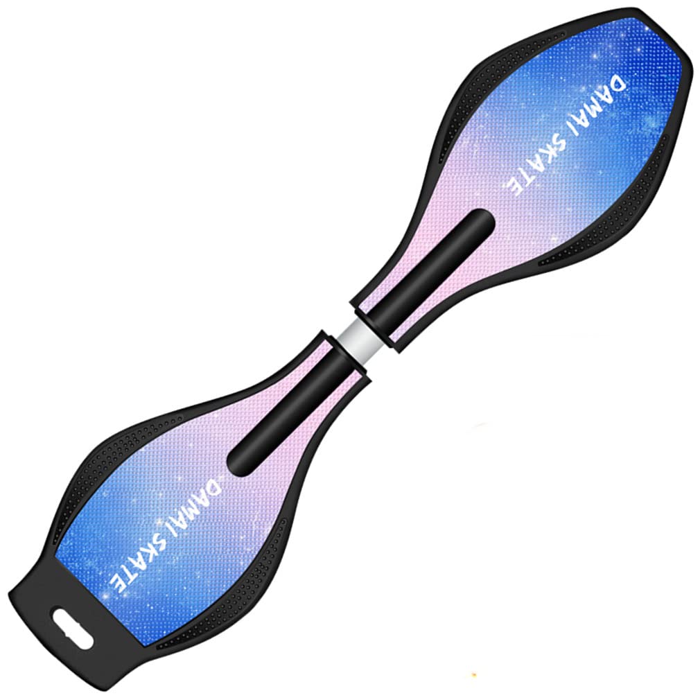 子供用スケートボードは片足で滑ると乗ることができて折り畳むことが