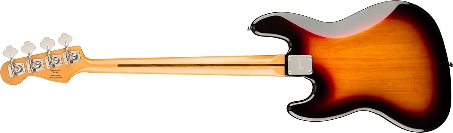Amazon.com: Squier Classic Vibe 60s Jazz Bass, 3-Color Sunburst