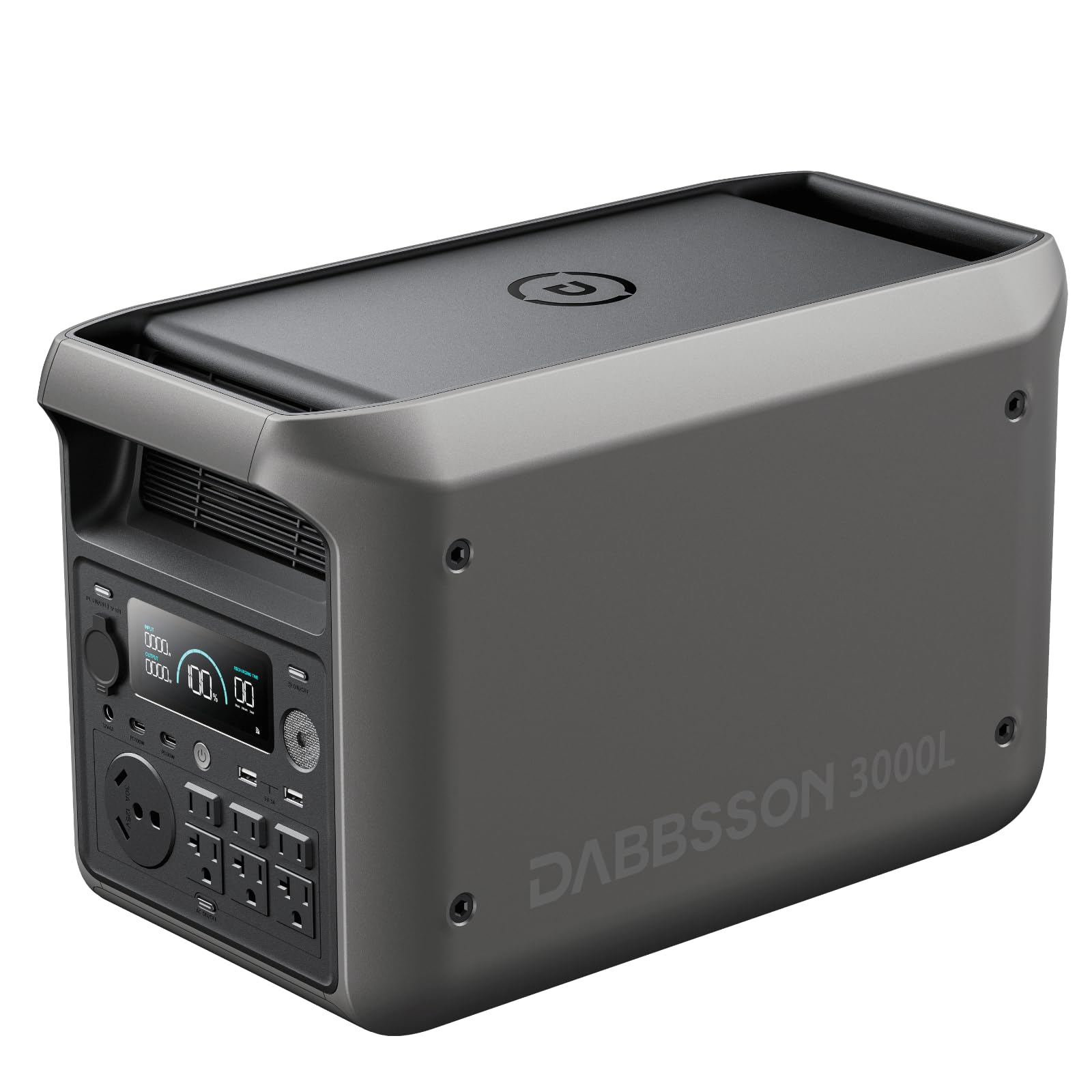 Amazon.co.jp: 【大容量&最軽量3KWh半固体電池】Dabbsson ポータブル