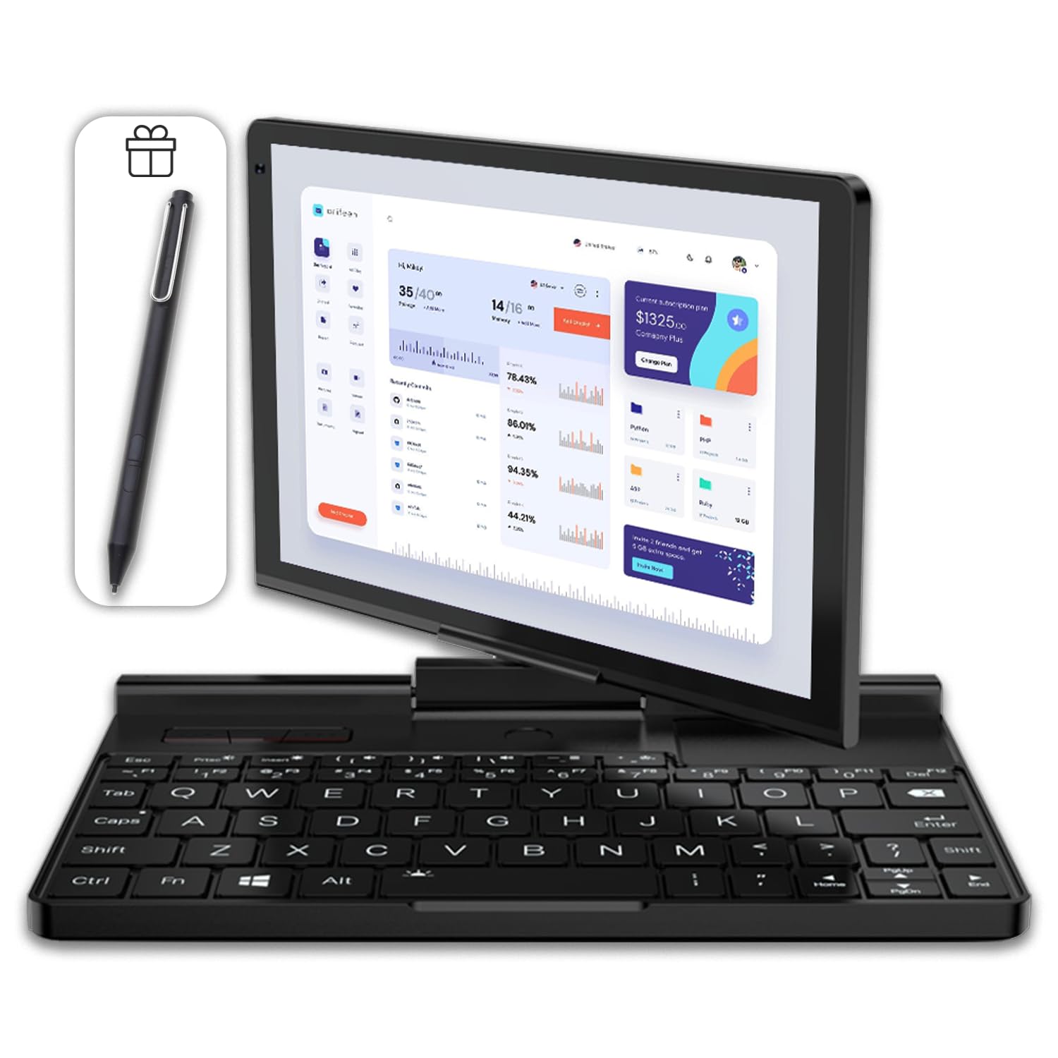 Windowsノート本体 GPD Pocket 3 Intel Core i3 1125G4 512GB GPD