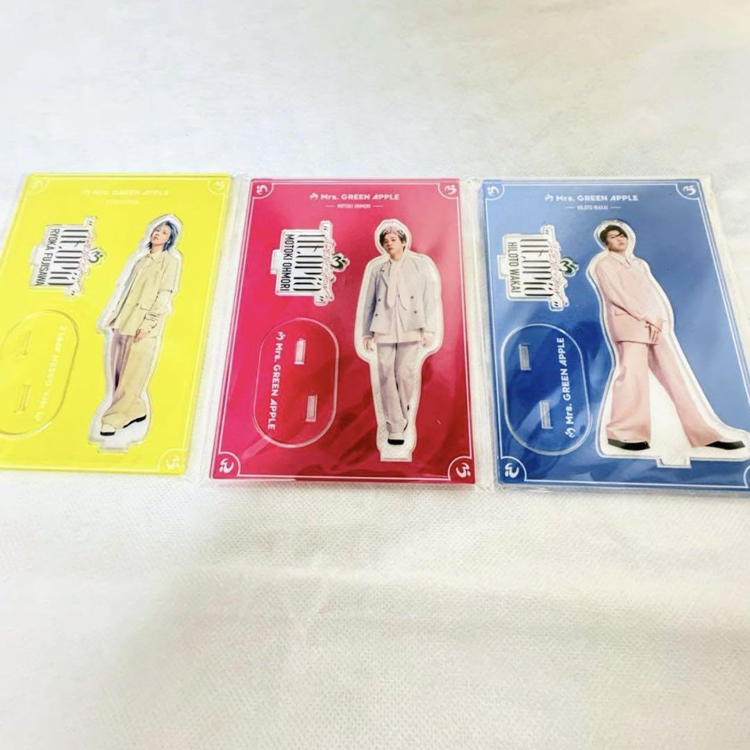 Mrs. GREEN APPLE Utopia アクリルスタンド セット