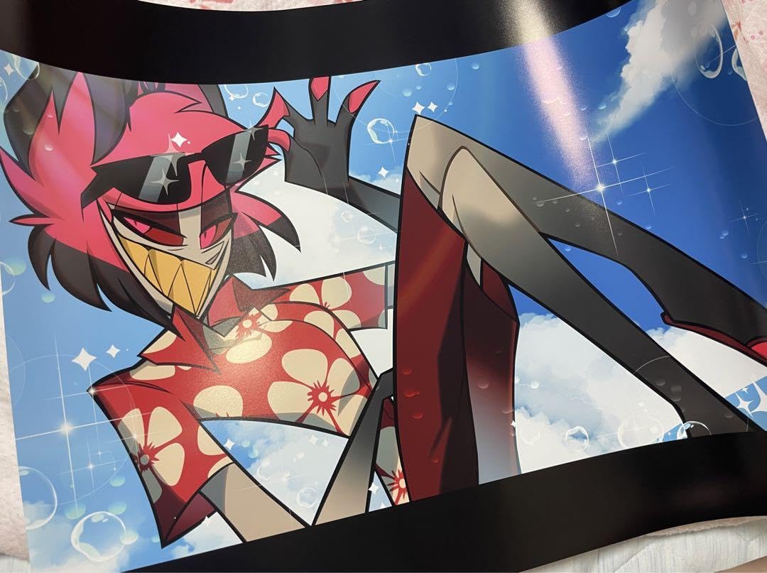 ハズビンホテル アラスター 直筆サイン入りポスター ハズビンホテル