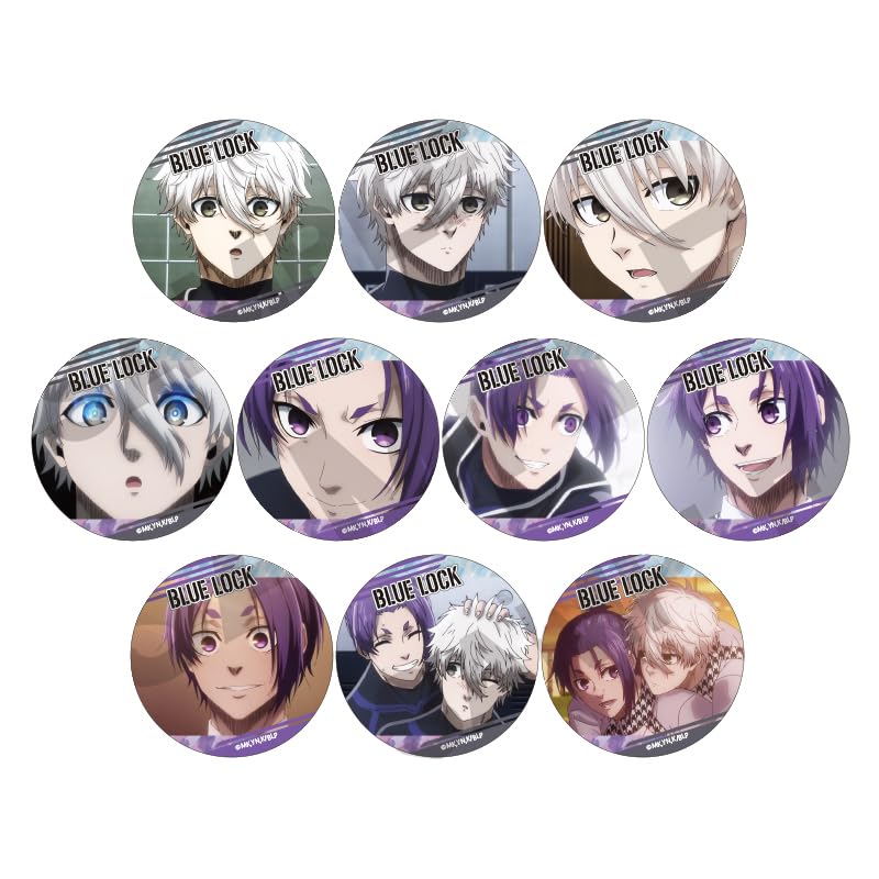 凪誠士郎 ブルーロック BLUELOCK ホログラム 缶バッジ マズル 原作絵