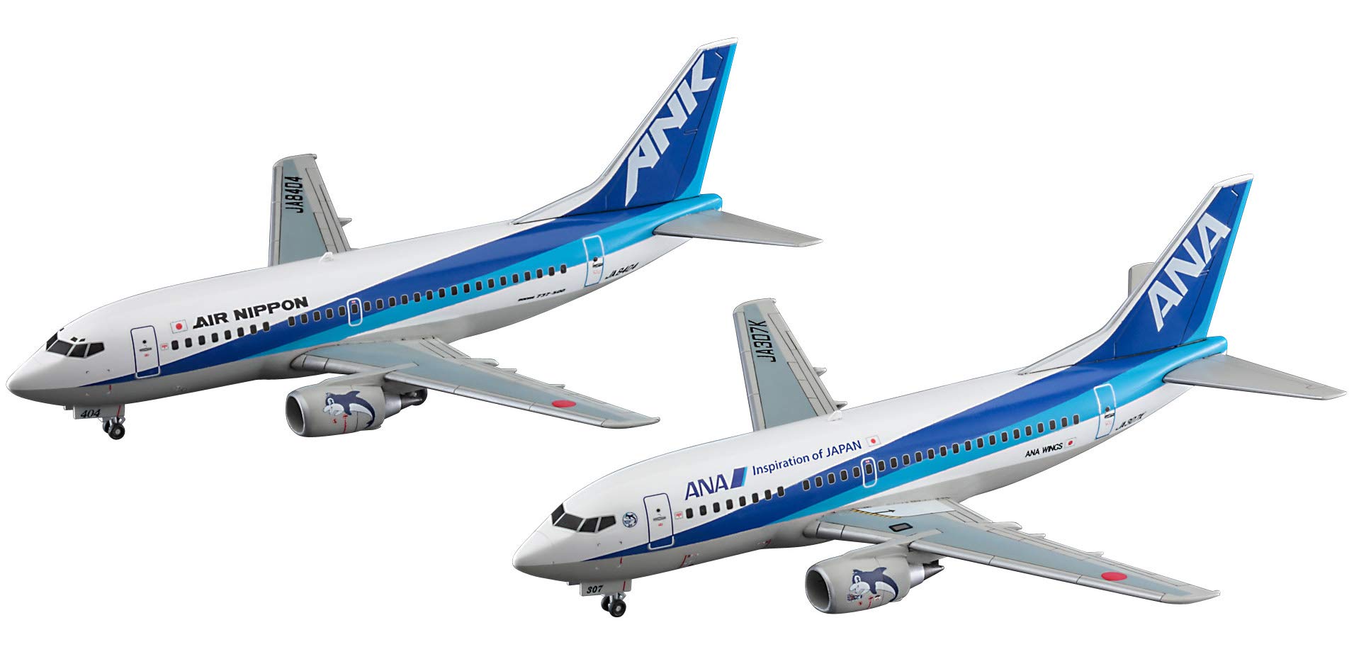 全日空商事1/200 ANA B737-500 JA306Kドルフィン退役仕様