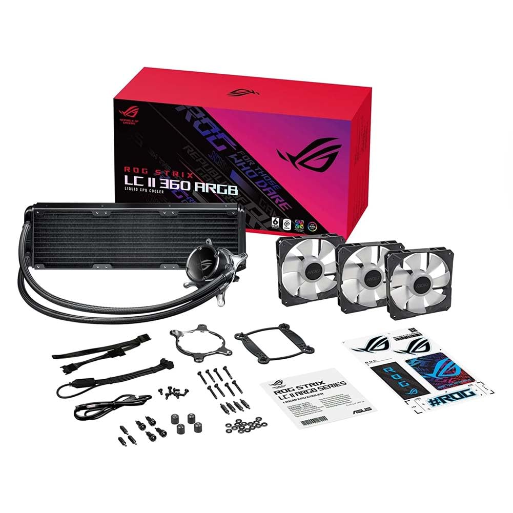 Amazon.co.jp: ASUSTek ROG STRIX LC II 360 ARGB 簡易水冷CPUクーラー