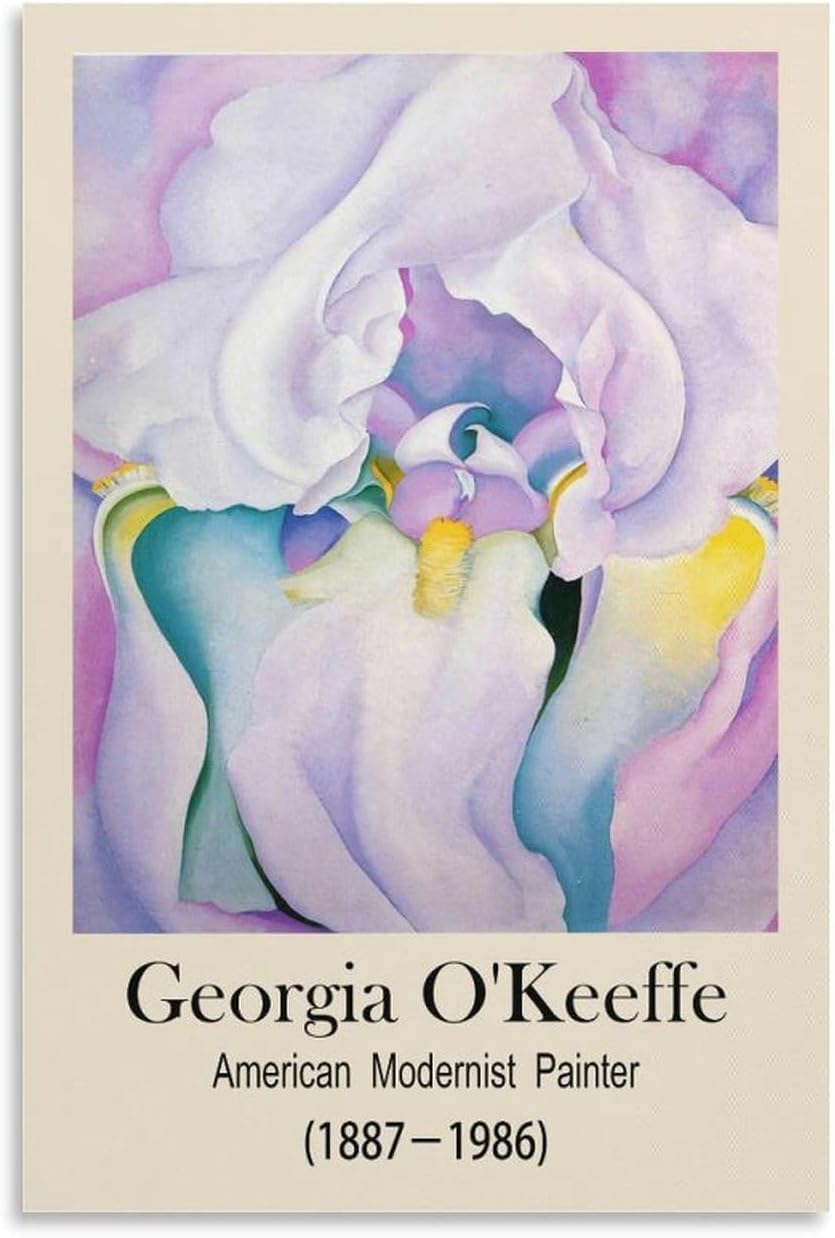 Amazon.co.jp: ジョージアオキーフポスターピンクチューリップ