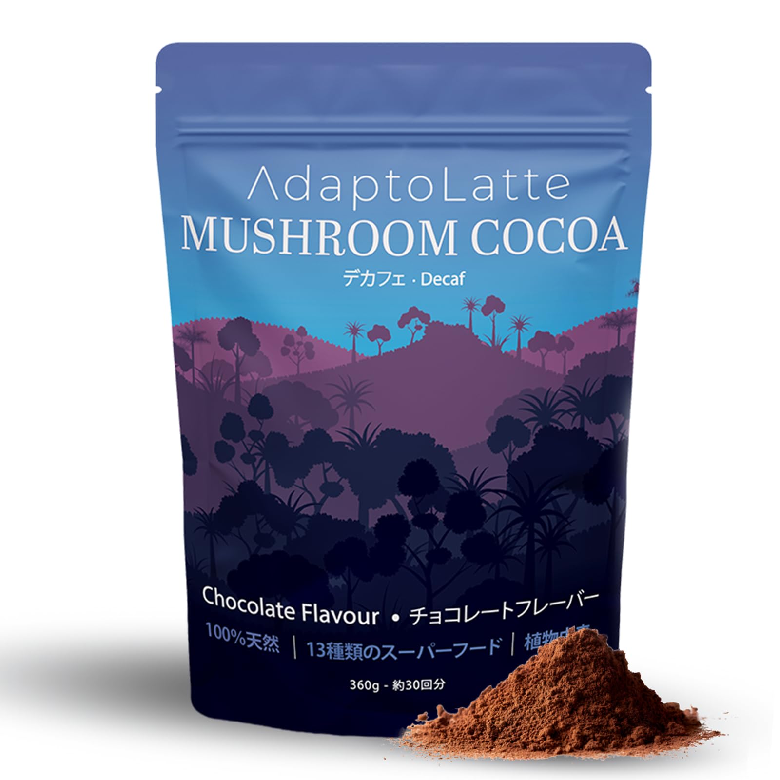 Amazon.co.jp: 【公式】AdaptoLatte アダプトラテ デカフェ(ココア