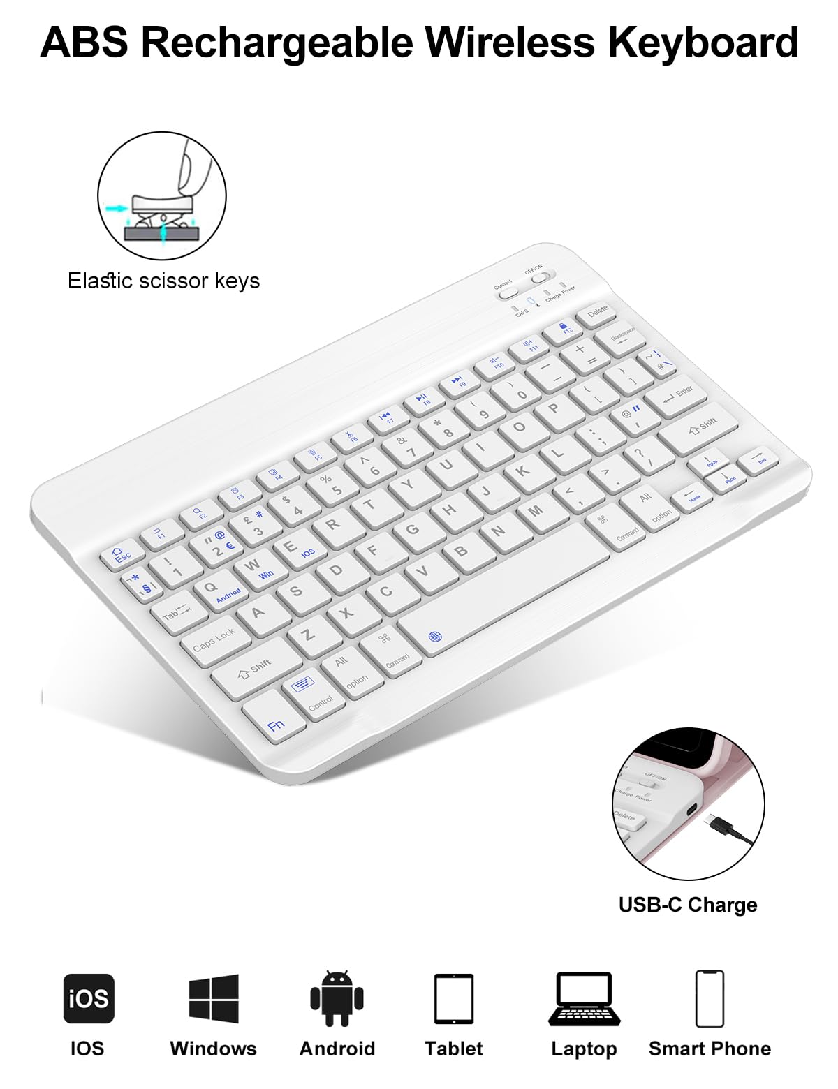 Xiaomi Pad 7/Pad7 Pro Keyboard White キーボード Xiaomi Pad 7/Pad7