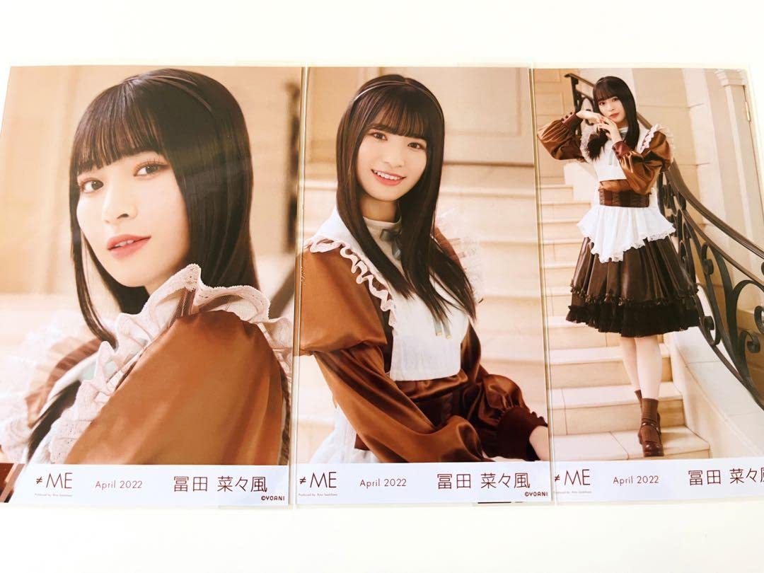 ノイミー 冨田菜々風 直筆 サイン 生写真 チョコレートメランコリー