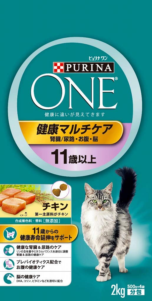 Amazon.co.jp: ピュリナワン 健康マルチケア 11歳以上用 チキン2.0