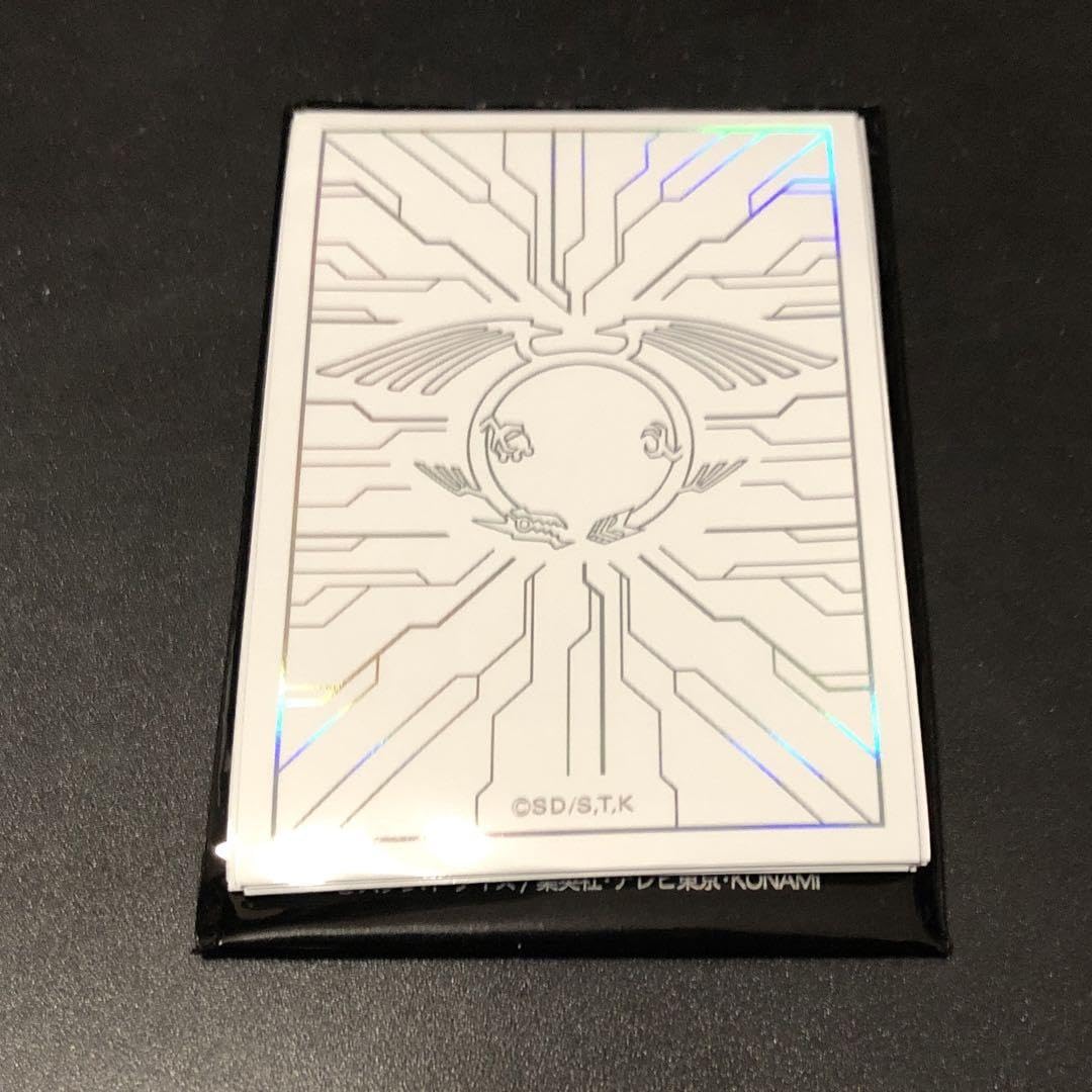 遊戯王 竜の紋章 スリーブ 青 ブルー 未開封 スリーブ『竜の紋章ブルー