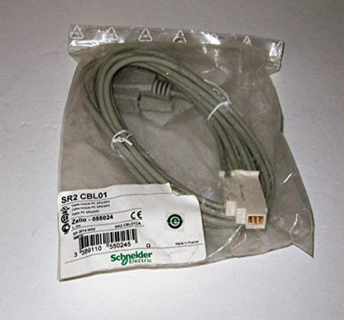 SCHNEIDER ELECTRIC SR2CBL01 Zelio Logic 2Piece Programming Cable