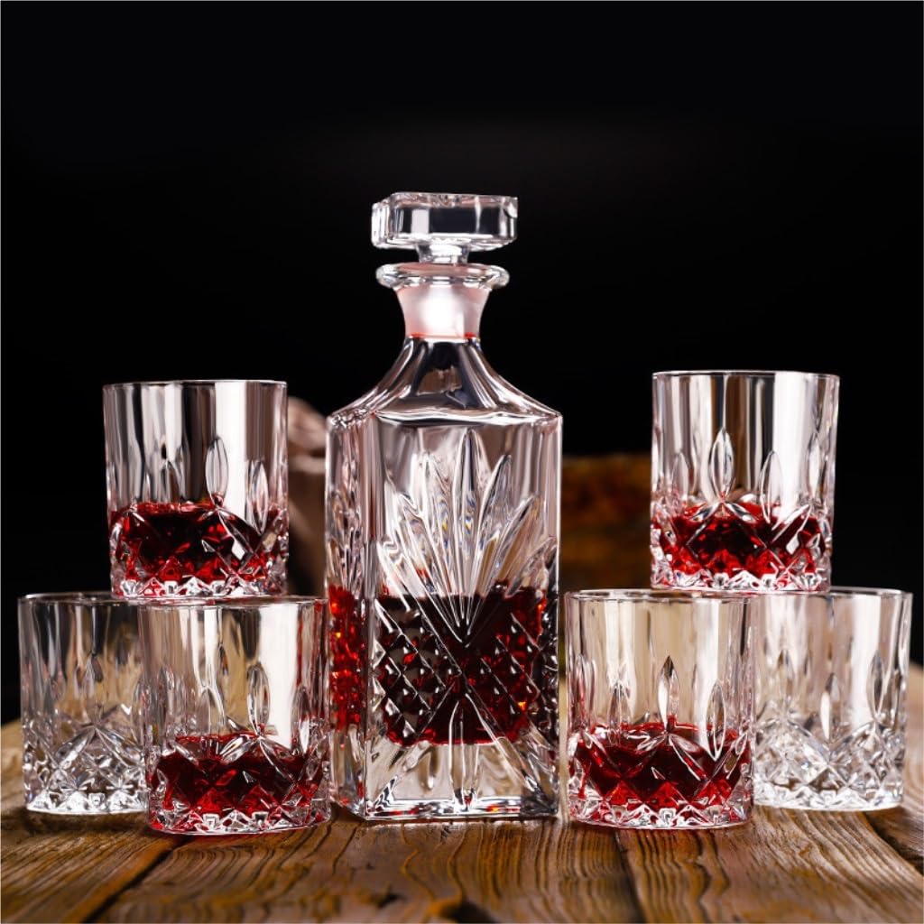 赤色エッチングデザインデカンタ 【公式通販】