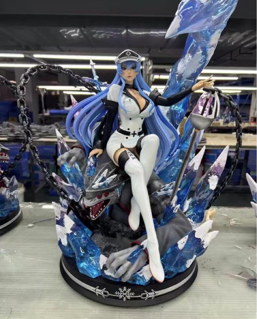 Amazon.co.jp: アカメが斬る エスデス フィギュア ガレージキット