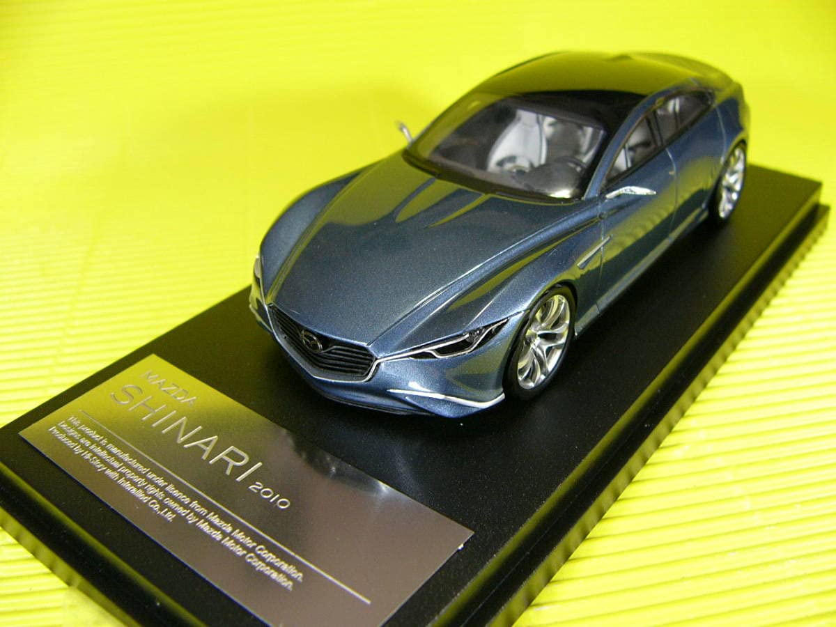 最終価格1/43 MAZDA マツダ シナリ SHINARI 靱 ディーラー特注 最終