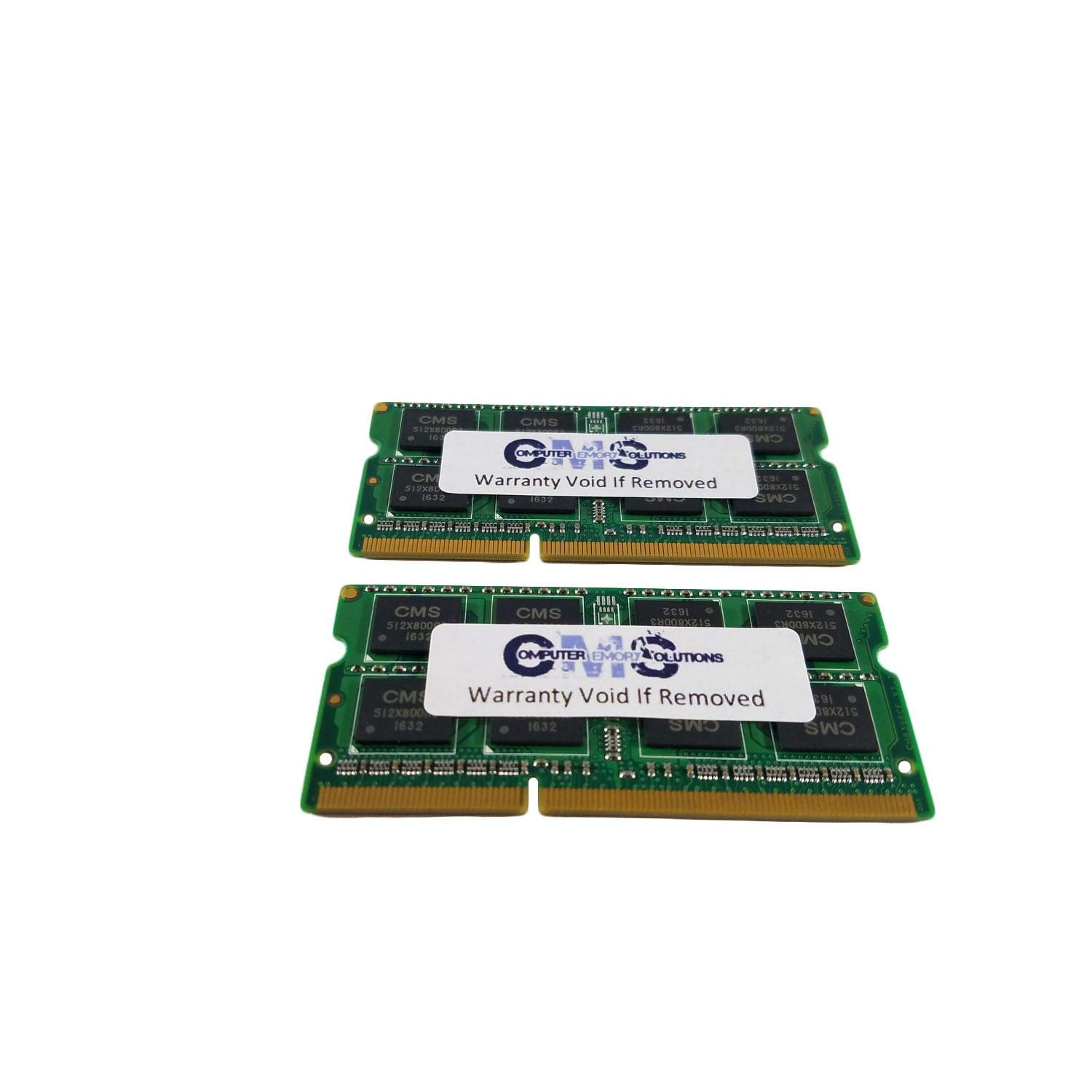 CMS 16GB (2X8GB) DDR3 12800 1600MHz Non ECC SODIMM Memory Ram
