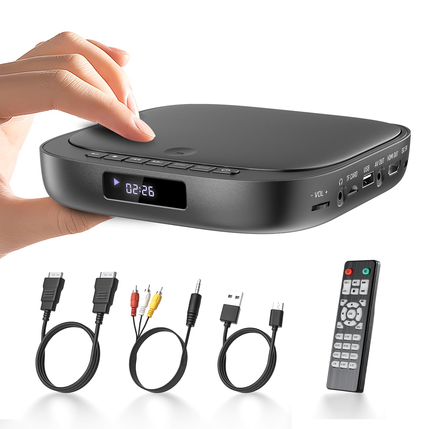 リージョンフリーDVDプレーヤー コンパクトサイズ リージョンフリーDVD