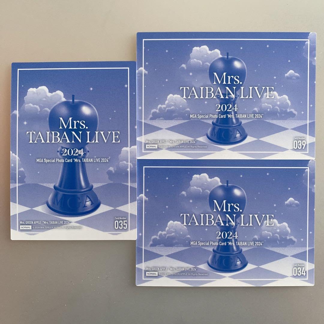 Mrs.GREEN APPLE 対バンフォトカノーマルコンプセット