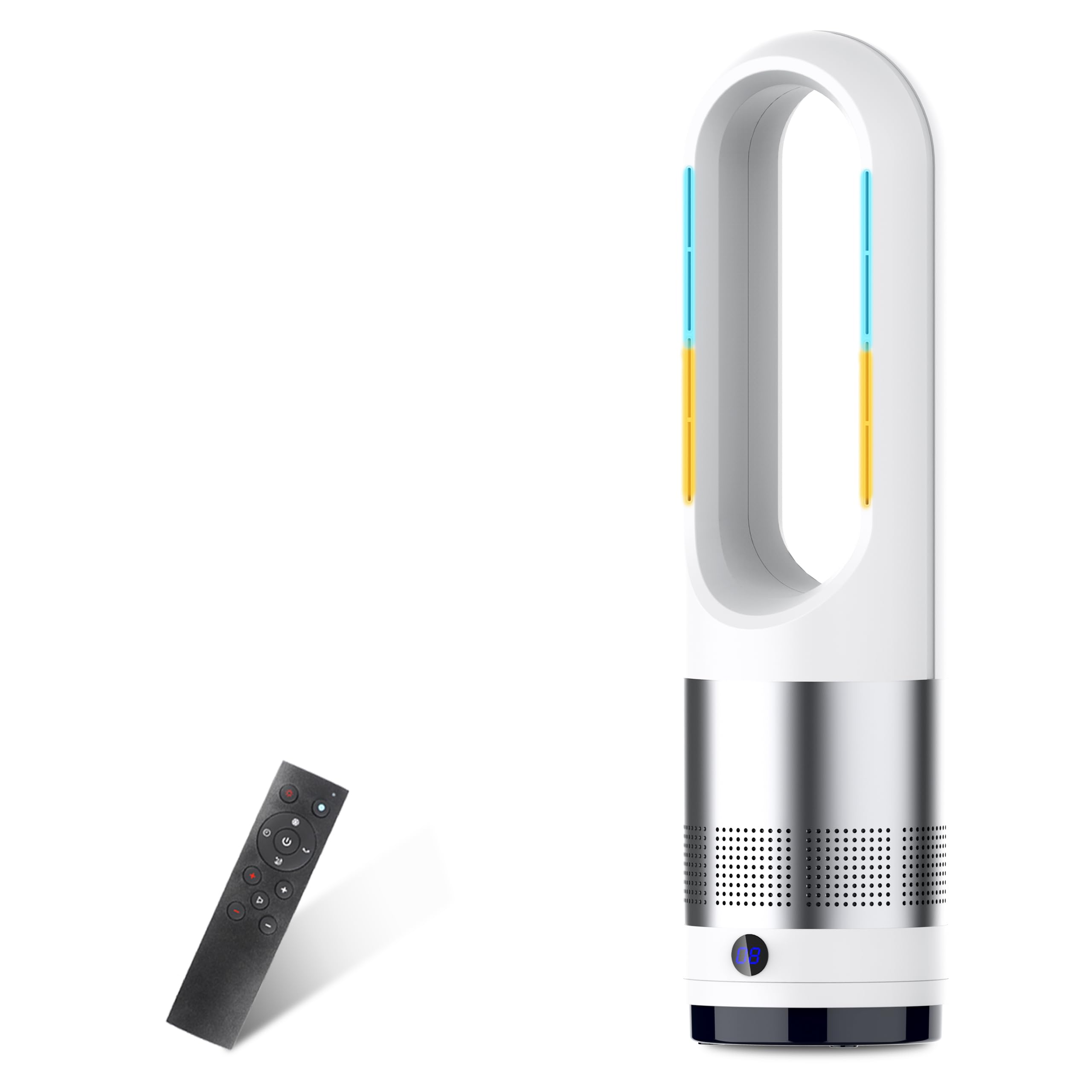 2025新登場 冷暖兼用 セラミックヒーター 羽なし扇風機 サーキュレーター