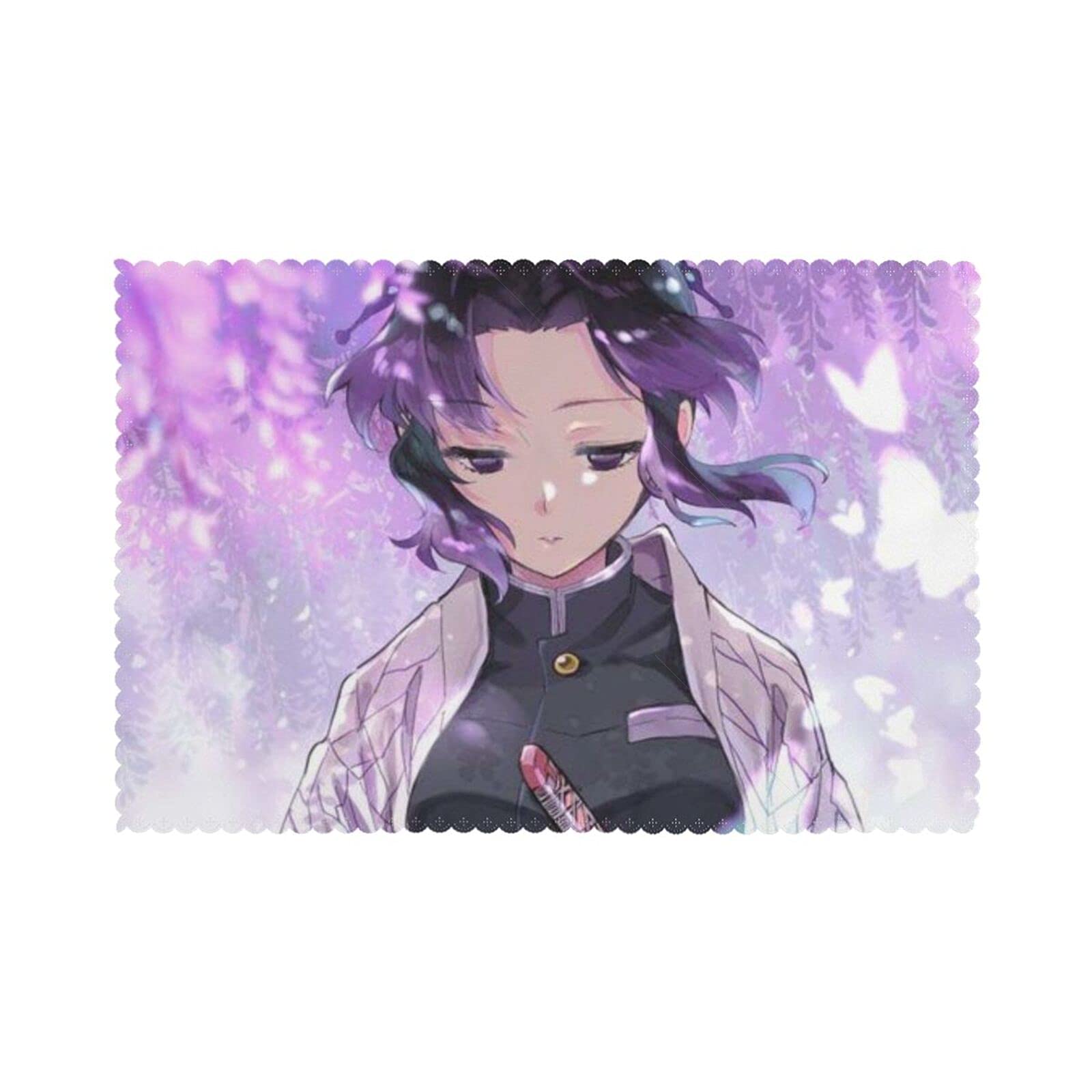 鬼滅の刃ダイニング限定のA3ランチョンマット胡蝶しのぶ 胡蝶カナエ 2