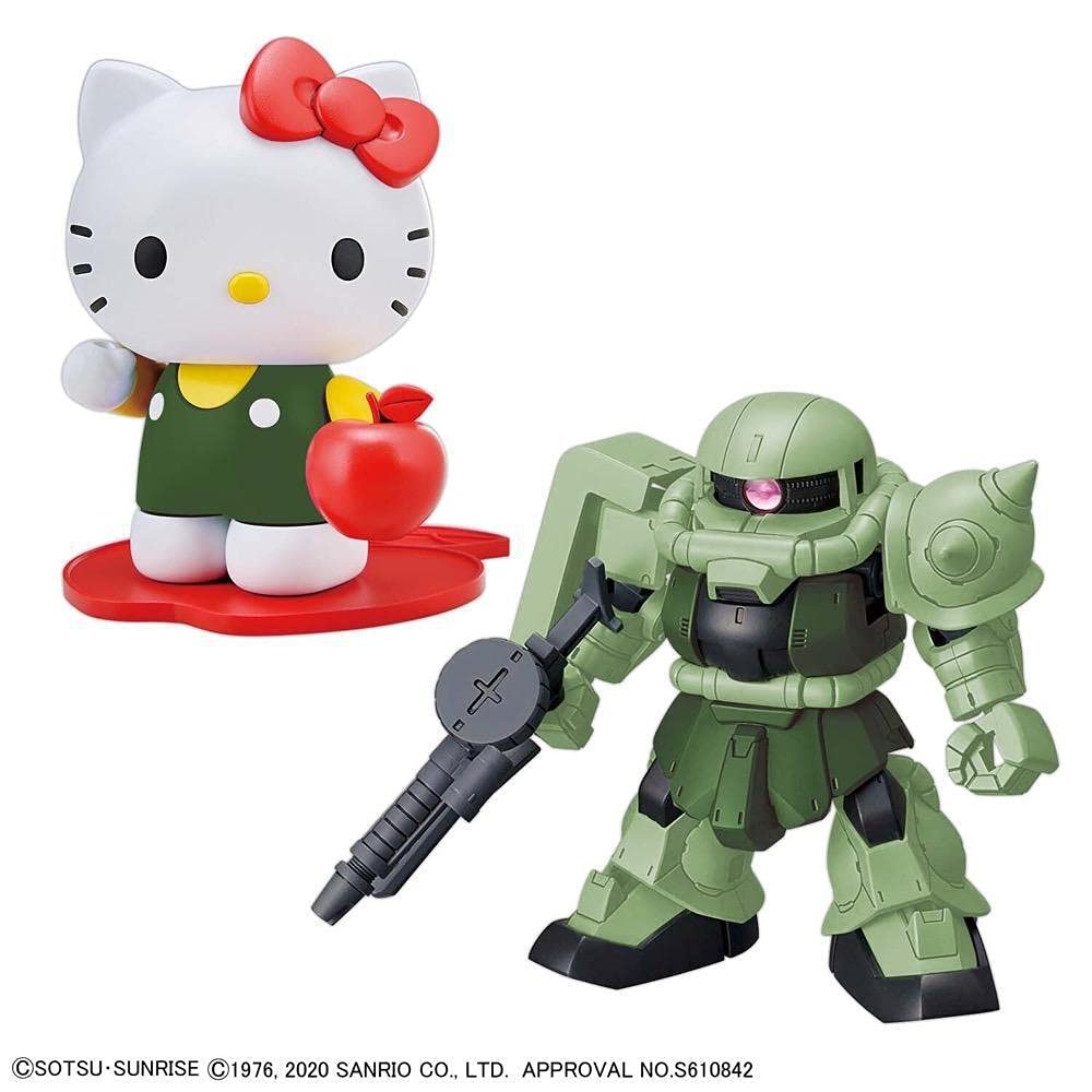 未開封未使用】ハローキティ ZAKU II &ガンダム 2個set 未開封未使用