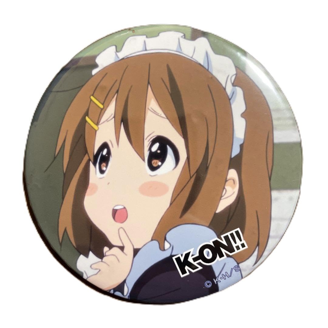 けいおん!! TBS限定 平沢唯 缶バッジ5種 唯ちゃん 限定デカバッチ けい