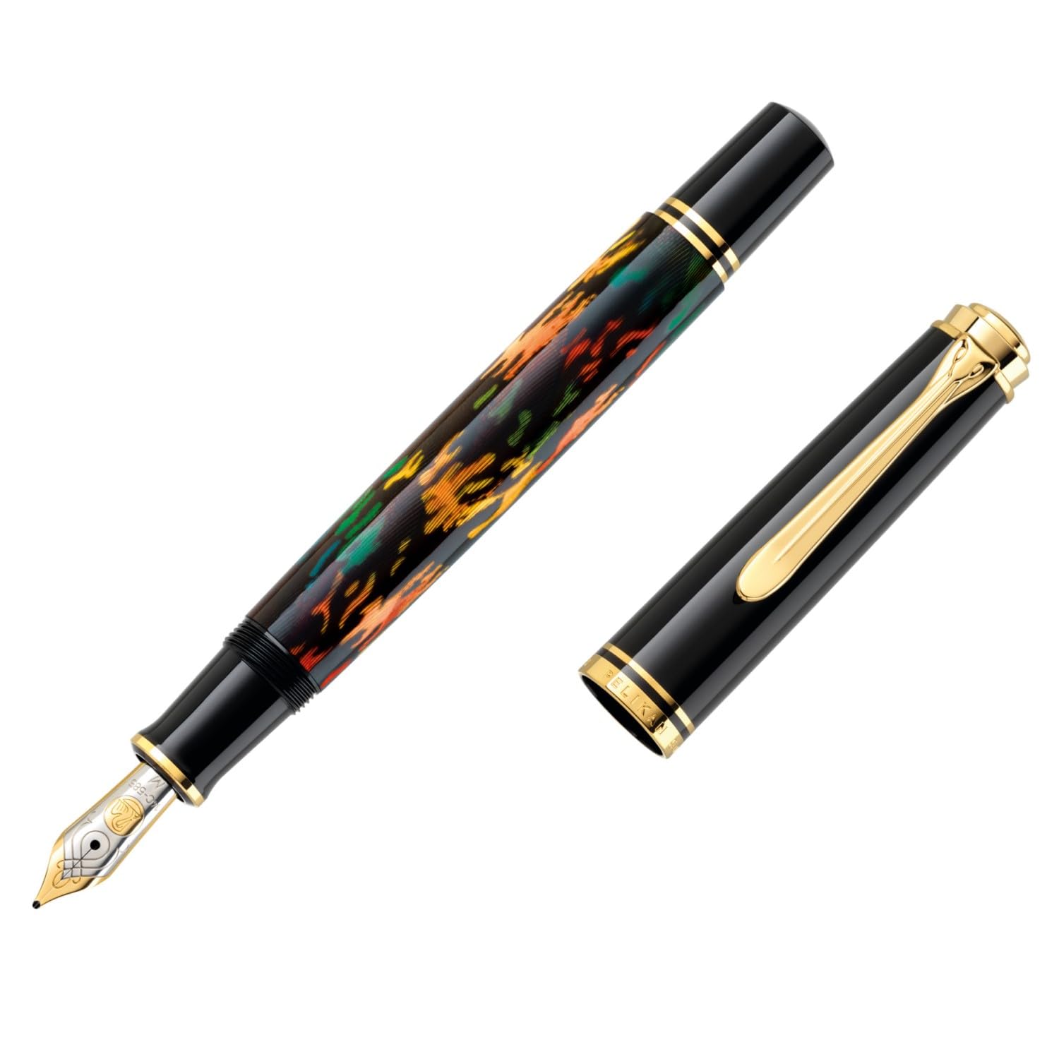 Amazon | Pelikan ペリカン 万年筆 F 細字 スーベレーン アート