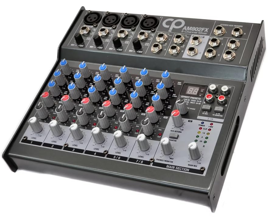 PM802FX パワードミキサー 8チャンネル PM802FX パワードミキサー 8