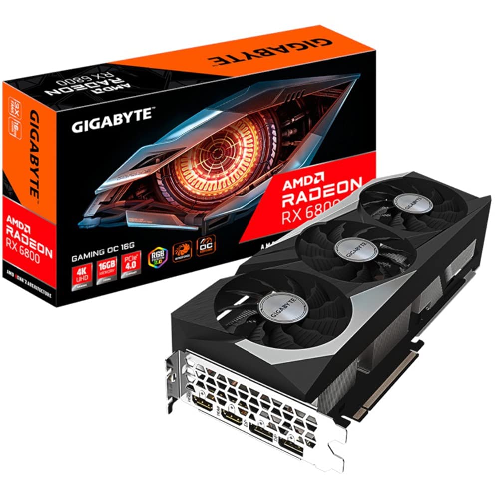 Amazon.com: Gigabyte Radeon RX 6800 Gaming OC 16GB Graphics Card