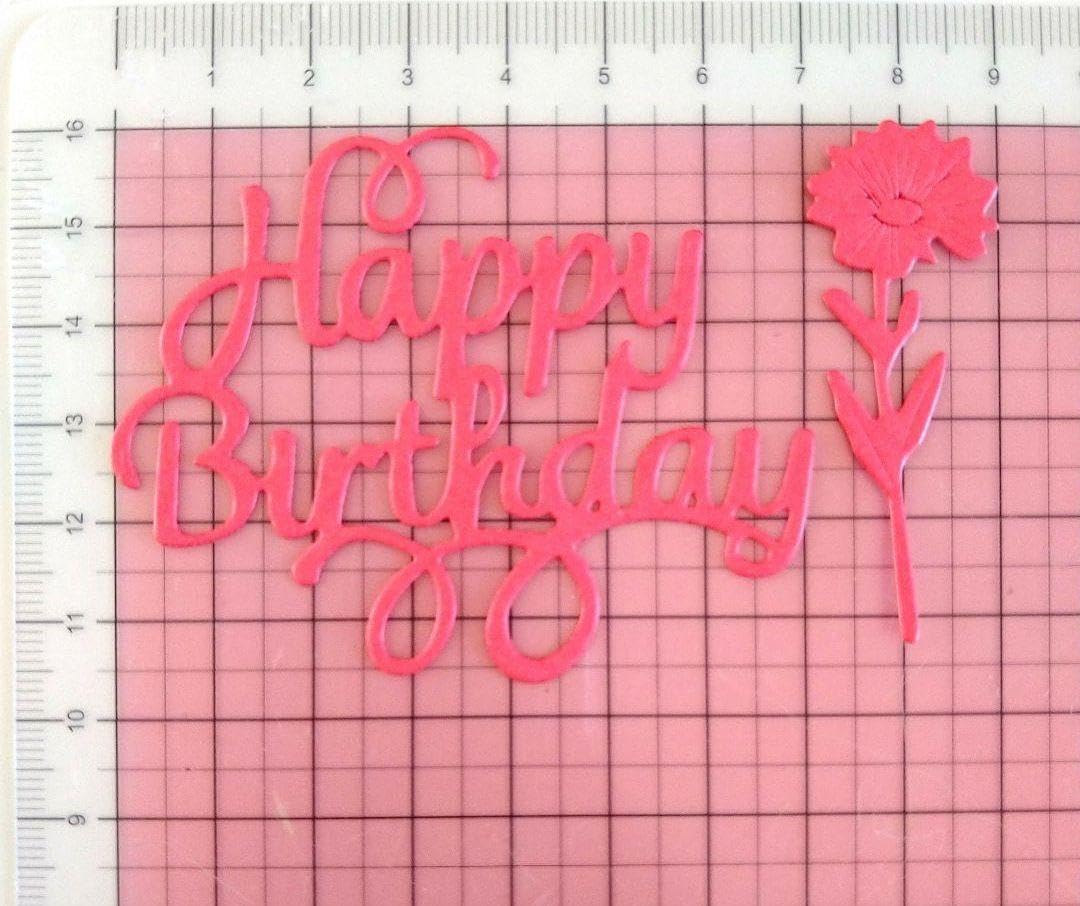 クラフトパンチ HappyBIRTHDAYの文字オーダ受付中( 'ω')/クラフト