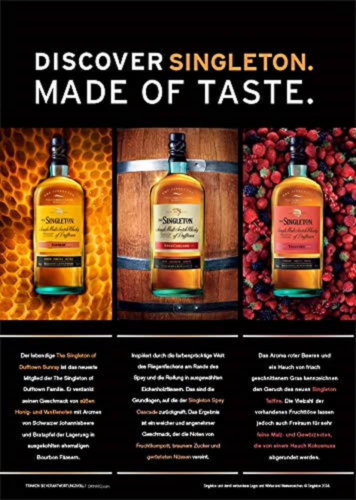 Amazon.co.jp: ザ シングルトン ダフタウン 18年 箱入り [ウイスキー